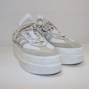 Adidas x Ivy Park Super‎ Sleek 72 White Grey Platform Sneakers Women’s 8